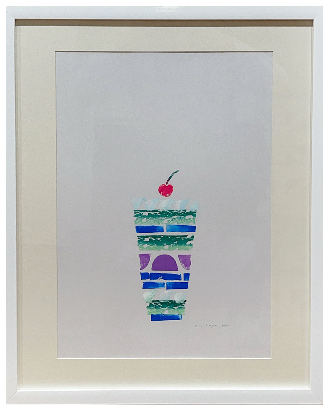 涙のきらめき クリームソーダパフェ|橋口 千佳代